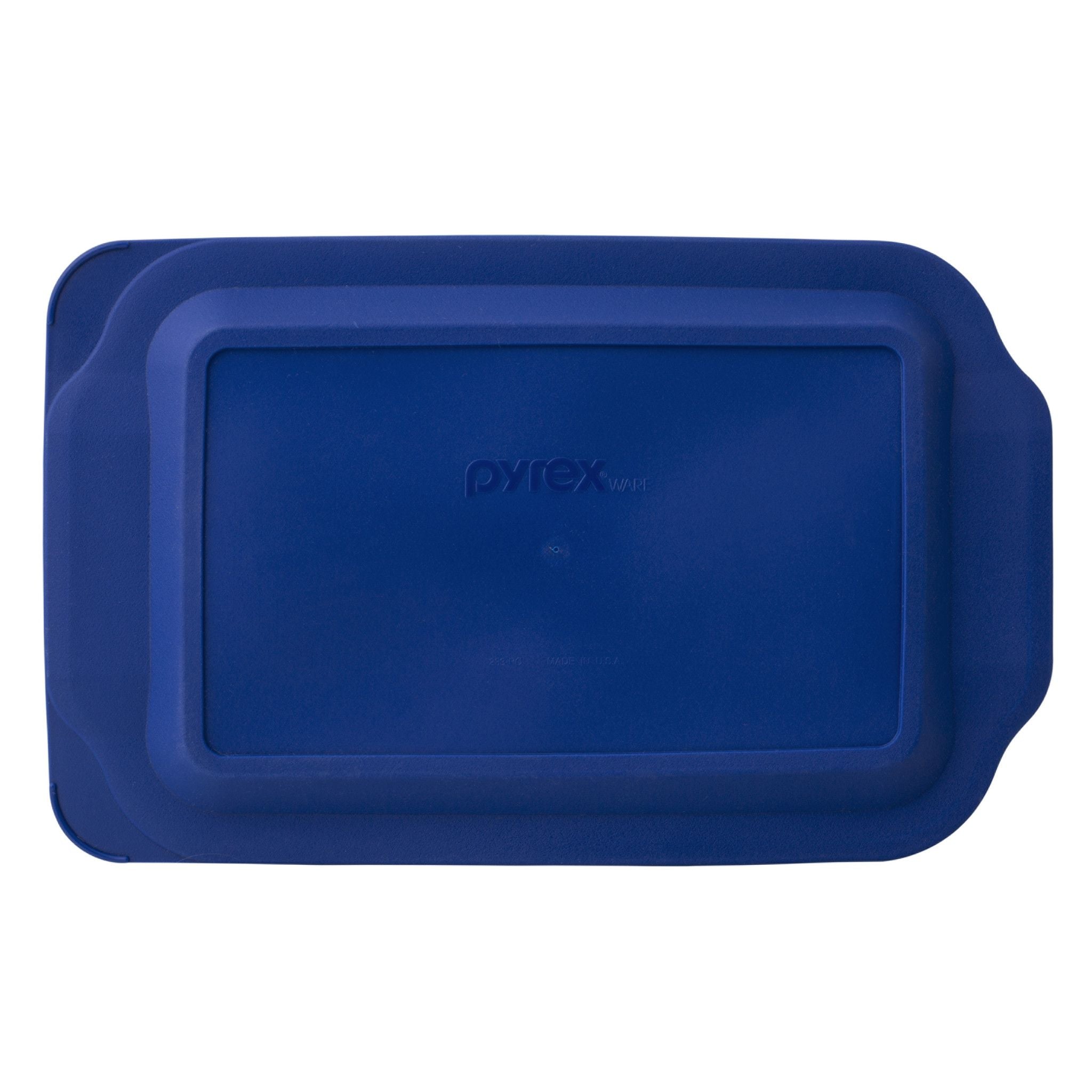 Pyrex? Blue Plastic Lid for Watercolor Collection 3-quart Rectangular Baking Dish