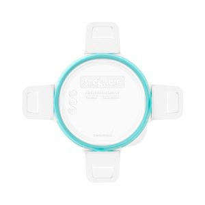 Snapware Total Solution Small Round Plastic Lid with Teal Seal