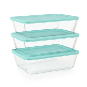 Pyrex Simply Store 6-piece Glass Storage Set