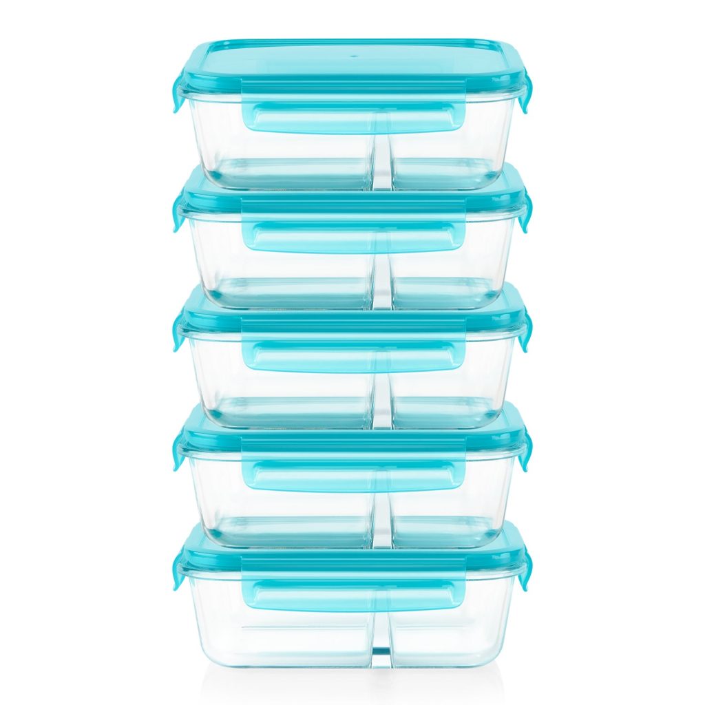 Pyrex? MealBox 10-Piece Divided Storage Set. 2.3 Cup