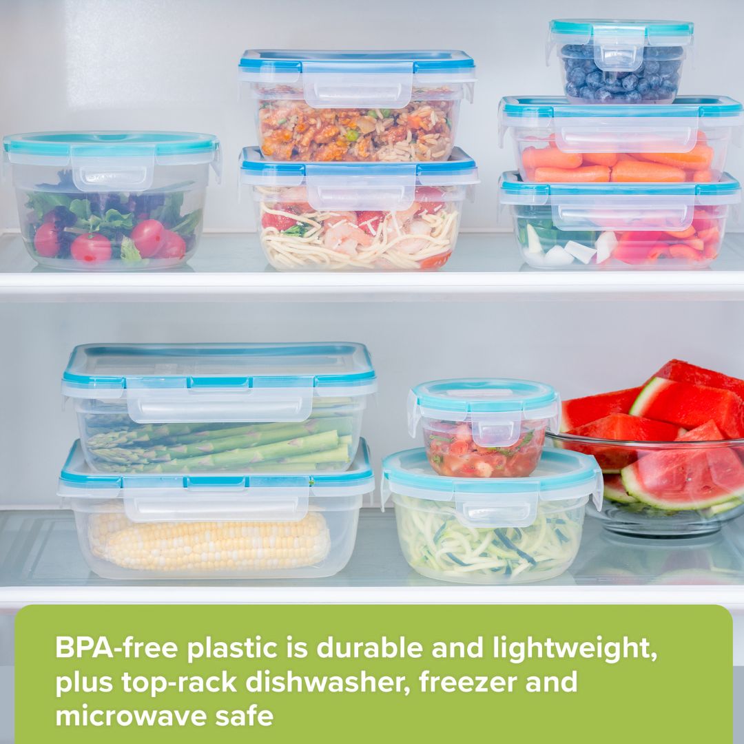 Snapware? Total Solution? 20-piece Plastic Food Storage Container Set - Image 4