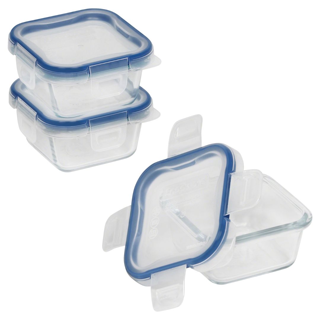 Snapware? Total Solution? Pyrex? Glass 6-piece Food Storage Value