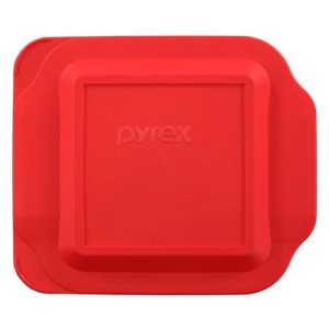 Pyrex Red Lid for 8 Square Glass Baking Dish
