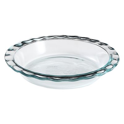 Pyrex? Easy Grab 9.5 Glass Pie Plate