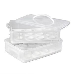 Snapware Snap ‘N Stack Enter-Tainers 2-Layer Cookie. Cake & Brownie Carrier